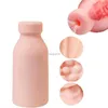 Masturbators Portable Masturbation Cup Blowjob Soft Real Vagina Anal Massager Pocket Pussy Milk Bottl Sex Toys for Men Endurance Exercise