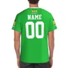 Herr t-shirts anpassade namn nummer sierra leone flagga emblem 3d t-shirts för män kvinnor tees jersey lagkläder fotboll fotboll fans gåva t ​​shirt