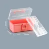 Cloisonne Diy Draagbare Opslag Kralen Box Container Case 2/3 Lagen Plastic Sieraden Display Tool Bakken Sieraden Ring Verzamelen Organizer