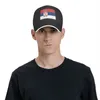 Bollkåpor Anpassad flagga av Serbia Baseball Cap Women Män andas Dad Hat Sports