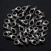 Bracelet 100 pièces fermoirs à homard pour Bracelets colliers crochets résultats de fermeture de chaîne accessoires pour accessoires de fabrication de bijoux