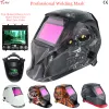 Mills Professional Welding Helmet 100*65mm 1111 4 Sensors Grinding DIN 3/413 MMA MIG TIG EN379 Solar Auto Darkening Welding Mask