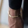 Lüks pulsera hombre moda manşet 14K Altın Bilezik Erkekler için Çiftler Cazibe Bilezik Mücevher Hediye Erkek Mücevherat