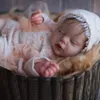 22 дюйма комплект куклы Bebe Reborn Sleeping Baby Alexis в разобранном виде части куклы «сделай сам» с тканевым комплектом для куклы Reborn для девочек 240123