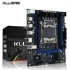 Placas-mãe Kllisre X99 Kit de combinação de placa-mãe LGA 2011-3 Xeon E5 2670 V3 CPU DDR4 16GB (2pcs 8G) 2666MHz Memória de desktop