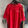 Balenciaha T-shirt Chemises de créateurs pour homme Sweat-shirt Impression graphique Hommes à manches courtes Femmes Vêtements Casual Coton Lettre Hip Hop T-shirts vierges 9599