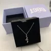New S925 Sterling Silver Fashionable Style Unique Design Latest Taylor 1989 TS Seagull Necklace Pendant with Packaging Gift
