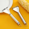 Mini Corn Kernel Stripper 304 Rostfritt stål Majs Thresher Kernels Peeler Corn Cob Sheller Metal Tool Kitchen Gadget Wholesale MHY038