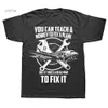 T-shirts pour hommes Nouveauté Génial Avion Mécanicien Réel Homme Fix Plane Classique T-shirts Graphique Streetwear Manches Courtes Cadeaux D'anniversaire T-shirt