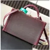 Borse da sera Moda Valigia Borsa da viaggio Orologio da trasporto Valigetta Maniglia Borse Lage Borsa Shoder Marrone Drop Delivery Accessori Dhgxo