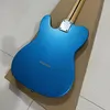 HEISS! T L Gitarre Metallic Blau Farbe Ahorn Griffbrett Hohe Qualität Guitarra Kostenloser Versand Elektrische gitarre