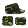 Ball Caps Flat Top Baseball Cap Men Women Cotton Twill Army Millitary Hat