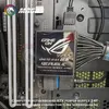 Компьютерные кабели ATX PSU 24-контактный адаптер Прямоугольный разъем Управление проводкой 5 В ARGB SYNC Индивидуальный логотип 18 дизайнов