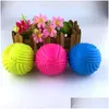 Dog Toys Tuggar DHS Tinding Paw Print Balls Dåliga hundar IQ Pussel Tugga för valp Small Doggy Teeth Rengöring Tugg Tokal Toy Bon Ote5x