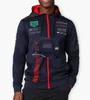 Cycluskleding Nieuwe Formule 1 Racing Polo Suit Spring en herfstteam Hoodie Ademend weggeven Hoed num 1 11 Logo