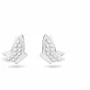 Sets Lilia Original Austrian Crystal Luxury Bow LESLIE Fine Jewelry Butterfly Earrings Necklace Bracelet Set With Logo for Women