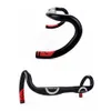 Ultralight Road Bike Handlebar Bicycle Handle Racing Drop Bar Reduce Resistance Bent 318mmx420mm Parts 240118