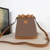 Borse a tracolla alte originali Borse alla moda Borse a secchiello Borsa da donna in vera pelle stile classico283g