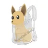 Väskor Pet Cat Dog Double Shoulder Bag Carrier ryggsäck ut bärbar resor ryggsäck utomhusbärare rese andningsväska för husdjur