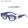 Med Box Designer BB Solglasögon Man Women Cat Eye Solglasögon Unisex Designer Goggle Beach Sun Glasses Retro Frame Luxury Design UV400 Högkvalitativ 5503