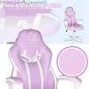 Autres meubles JOYFLY Chaise de jeu pour filles Kawaii Adultes Enfants Gamer Ordinateur PC ergonomique avec lombaire Su Q240129