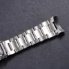 Watch Band For 316L Series Solid Stainless Steel Strap Male 22mm Bracelet Waterproof Accessories Rivet Drawing Bands292N