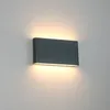 Led ao ar livre à prova dip65 água luz de parede varanda jardim lâmpada parede interior decoração para casa quarto sala estar decoração lâmpada iluminação 240119