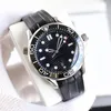 Lüks Marka Mekanik Erkekler Saat Sapphire Mirror 904L Çelik Oluklu Ayna İş Moda Erkekler Saati 42mm OMG