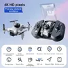 Drones 2023 New RC Drone مع 4K HD Dual Camera 1080p WiFi FPV Mini Drones تجنب العائق مروحية قابلة للطي Quadcopter Kids Toys YQ240129