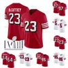 Christian McCaffrey Brock Purdy 49ERS camisetas de fútbol Nick Bosa George Kittle Deebo Samuel Fred Warner Jerry Rice Montana Talanoa Hufanga Trent Williams Aiyuk