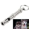 Toys DHL 400PCS High Quality Stainless Steel Dog Puppy Whistle Ultrasonic Adjustable Sound Key Training for Dog Pet