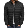 ZOGAA 4 Färger Plus Size S-3XL Men's Fashion Autumn and Winter Puffer Cotton Coat 240125