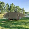 Tendas e abrigos Barraca de acampamento Tarp 4x4m / 4x3m / 3x3m Turista Piquenique Sobrevivência Sun Shelter Shade Canop Outdoor Beach Waterproof Toldo SunShade