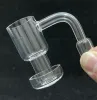 Fabrieksprijs Terp Vacuüm Banger Domeless Quartz Nail Terp Slurper Voor Booreilanden Glazen Waterpijpen Adapter 10mm 14mm 18mm Mannelijke Vrouwelijke Kom ZZ