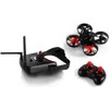 Drony RTF Micro FPV RC Racing Quadcopter Toys W / 5.8G S2 800TVL 40CH kamera / 3 cala LS-VR009 Gogle Gogle VR Helikopter Dron YQ240129