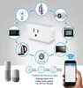 WiFi Smart Socket, American Standard multifunktionell tidsinställda switch -uttag, Amazon Alexa Echo Socket