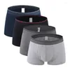 Sous-vêtements 2024 qualité hommes Boxer Shorts coton mode Sexy homme sous-vêtements mâle sous-pantalon grande taille grosse culotte 4 pièces/lot 6XL