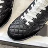 2023Boardschoenen Designer casual sneakers voor dames lamsvacht diamantpatroon mode honkbalschoenen veterschoenen tennisschoenen EU35-40 loopschoenen