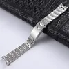 Watch Band For 316L Series Solid Stainless Steel Strap Male 22mm Bracelet Waterproof Accessories Rivet Drawing Bands292N