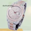 Мужские часы Bling Diamond Watch Iced Luxury Out Watch Дизайнерские мужские часы для мужчин Высокое качество Montre Автоматический механизм Montre De Luxe 41 мм