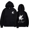 Şarkıcı Lilpeep Street Trend Hooded Erkek ve Kadın Hoodies