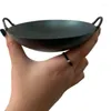 Pans Mini Kitchen Shooting Video Binaural Small Iron Wok