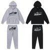 2024 MENSUTUS Casual High Quusered Mężczyźni Mężczyźni Kobiety z kapturem Trapstar London Shooters Hooded Tracksuit Designer Sportswear Pullovers Hoodie 0