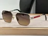 Modne okulary przeciwsłoneczne dla mężczyzn Kobiety 51ZV retro okulary projektanci Outdoor Beach Square Goggles Ochrona UV Anty-ultrafiolet sześciokątowy metal pełna ramka losowe pudełko