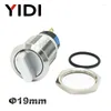 Smart Home Control YIDI 19mm Metal Selector Rotary Switch 2 3 Position Push Button 1NO1NC DPST Knob Latching ON OFF With Harness