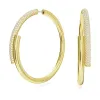 Sets Original Hoop Earrings 2024 Trend New Charms Fine Jewelrys Dextera Collection Austria Crystal Luxury Jewelry for Woman