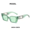 Lunettes de soleil carrées pour femmes, monture à la mode, lunettes d'été, lunettes Vication