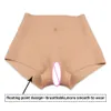 Accessoires de Costume Accessoires de Costume 7ème Pantalon Vagin Pénétrable Réaliste en Silicone sans Huile Crossdresser Culotte de Chatte Artificielle Faux Rehausseur de Fesses