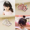 Hårtillbehör NCMAMA Söt prinsessan Crystal Comb för Baby Girl Rhinestone Crown Bands Wedding Prom Party Clips Hairpin