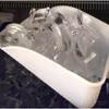 Создатели снежинок Машина для быстрого приготовления молока и снега Коммерческая машина для дробления льда в виде снежинок Машина для изготовления снега